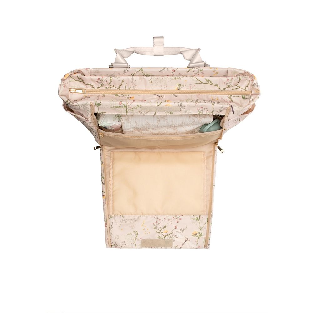 Kikka Boo Torba za mamu Florence, Secret Garden Beige slika 7