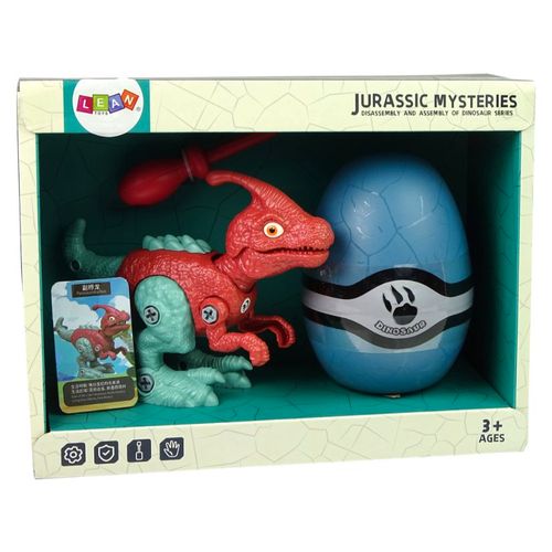 Set dinosaur Parasaurolophus s jajetom i dodacima slika 6