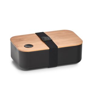 Zeller Lunch box bambus-PP crni  19 x 11,8 x 6,8 cm, 14731