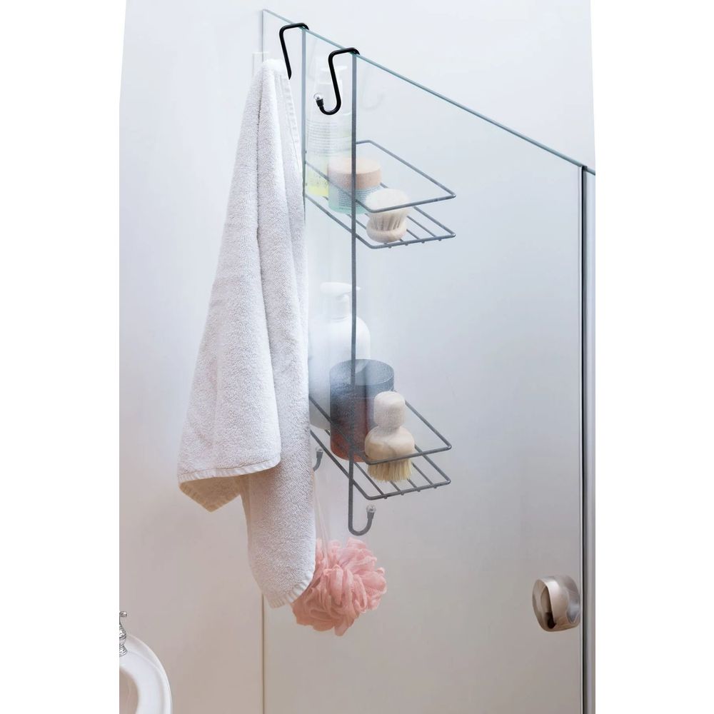 Organizator za kupatilo WB047-B, crni slika 4