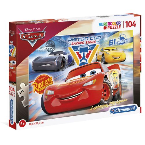 Disney Cars 3 puzzle 104kom slika 2