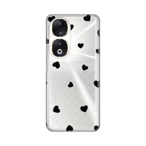 Torbica Silikonska Print Skin za Honor 90 Hearts