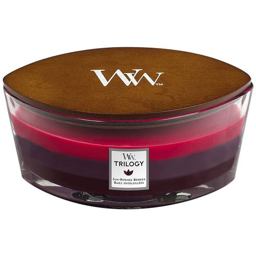 WOODWICK TRILOGY ELIPSE, svijeća mirisna Sun Ripened Berries slika 1