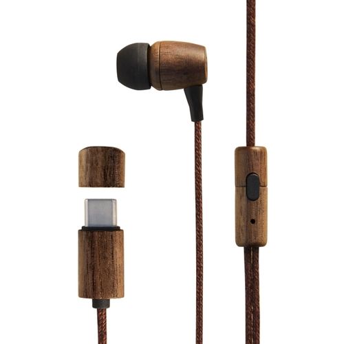 ENERGY SISTEM Eco Walnut Wood slušalice sa mikrofonom slika 1