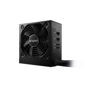 be quiet! BN301 SYSTEM POWER 9 500W CM, 80 PLUS Bronze efficiency (up to 89%), DC-to-DC technology for tight voltage regulation, Temperature-controlled 120mm fan reduces system noise