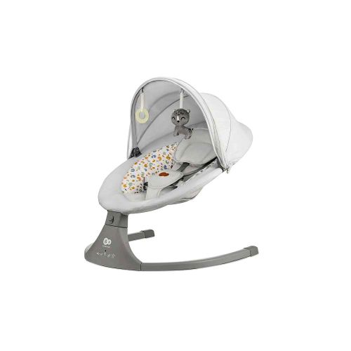 Kinderkraft Električna njihaljka LUMI 2, Light Grey slika 1