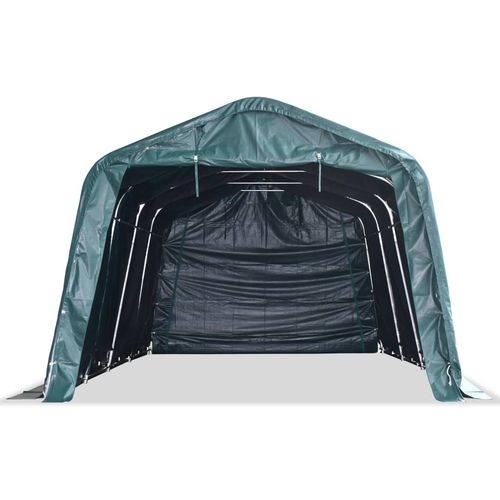 Uklonjivi šator za stoku PVC 550 g/m² 3,3 x 6,4 m tamnozeleni slika 23