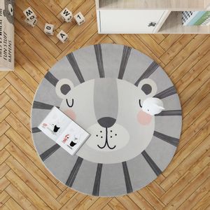 Woopamuk112 Grey Rug (110 x 110)