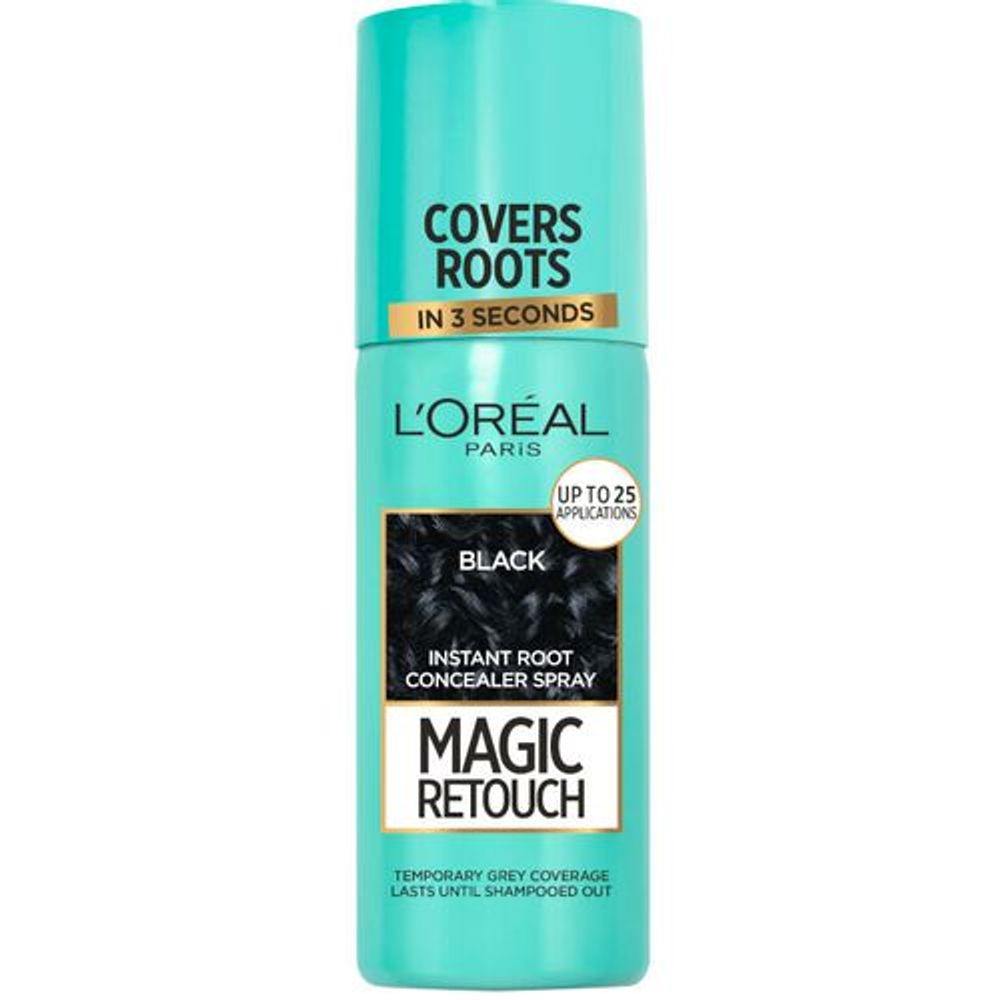 L'Oréal Paris Magic Retouch Sprej za privremeno prikrivanje izrastka Black 75ml slika 1