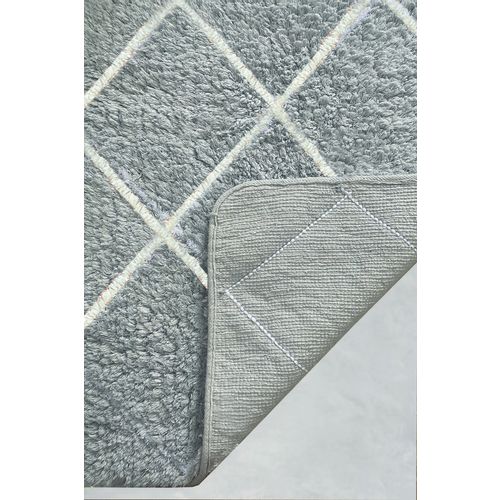 Alinda - Grey Grey Bathmat Set (2 Pieces) slika 3