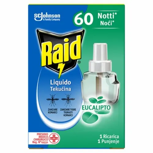 Raid Electric dopuna Eukaliptus 60 noći 36ml slika 1