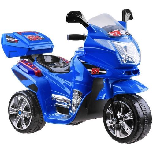 Dječji motocikl na akumulator - Plavi slika 1