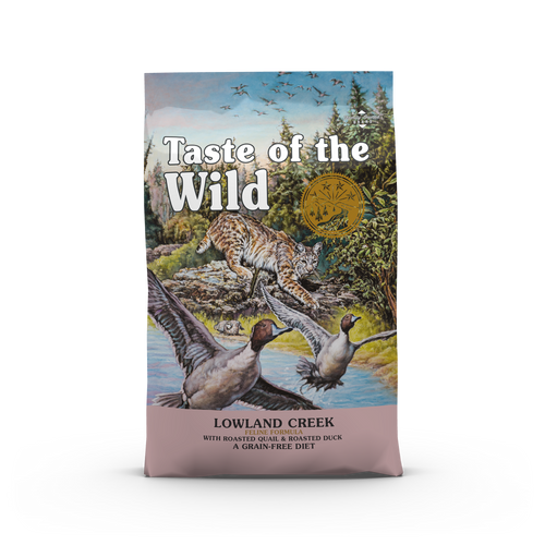 TASTE OF THE WILD Lowland Creek, s prepelicom i patkom, 2 kg slika 1