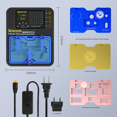 Grejac Mechanic - platforma za grejanje iPhone X - iPhone 13ProMax slika 9