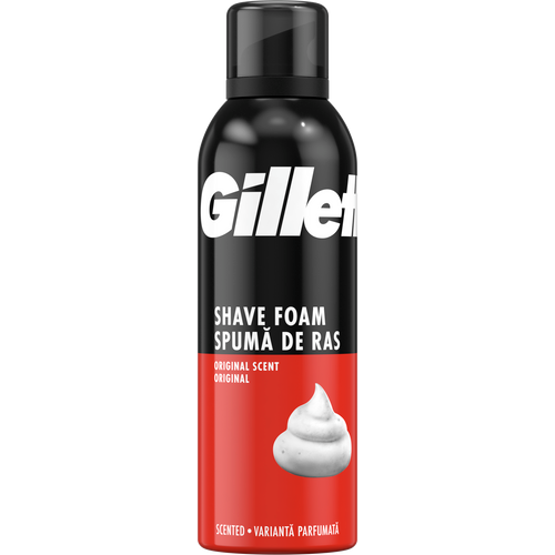Gillette Regular pena za brijanje 200ml slika 1