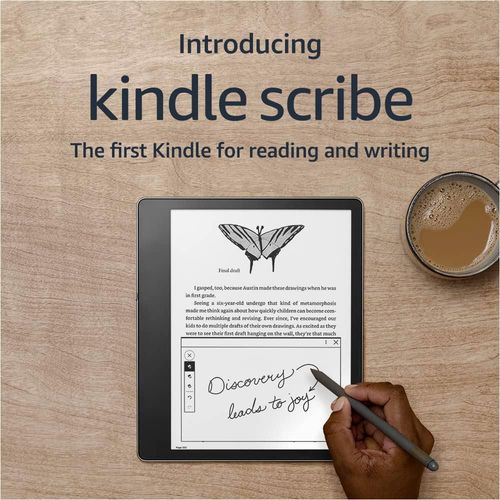 E-Book čitač AMAZON Kindle Scribe Premium (2022), 10.2", 16GB WiFi, 300dpi, Premium Olovka, USB-C, za čitanje i pisanje, crni slika 3