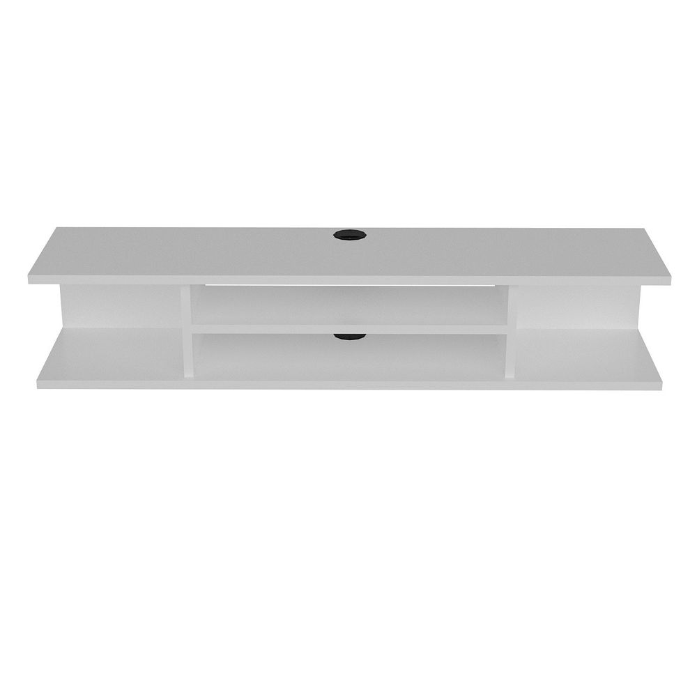 TV Stalak Pivot - Bijeli slika 5