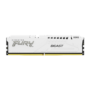 Kingston KF552C36BWEK2-32 DDR5 32GB (2x16GB) 5200MHz CL36 DIMM [FURY Beast] White EXPO