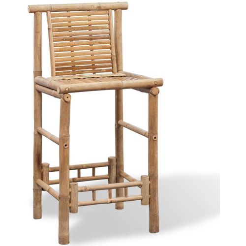 Barski stolci od bambusa 2 kom slika 37