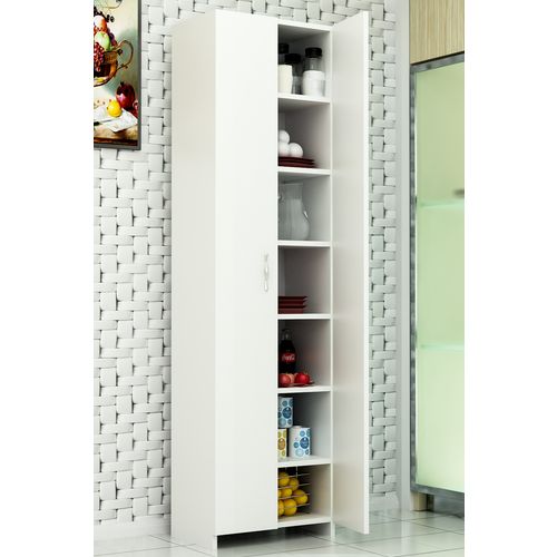 Atlantis - White White Multi Purpose Cabinet slika 2