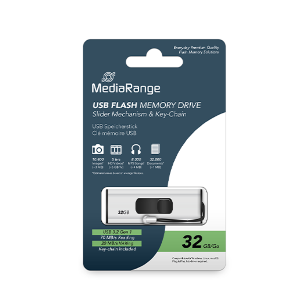 MediaRange MEMORIJA USB STICK 3.0, 32GB , MR916 slika 1