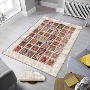 TANKI Tepih EEXFAB808 Multicolor Carpet (160 x 230)