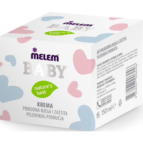 Melem baby krema za pelensku regiju 150g slika 1