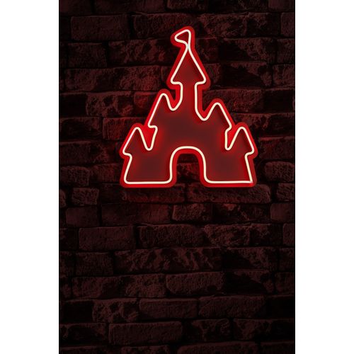 Wallity Ukrasna plastična LED rasvjeta, Castle - Red slika 10