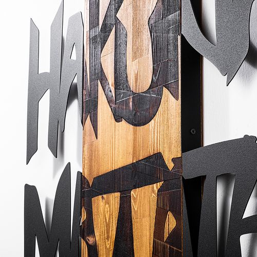 Hakuna Matata 5 Black
Light Walnut Decorative Wooden Wall Accessory slika 6