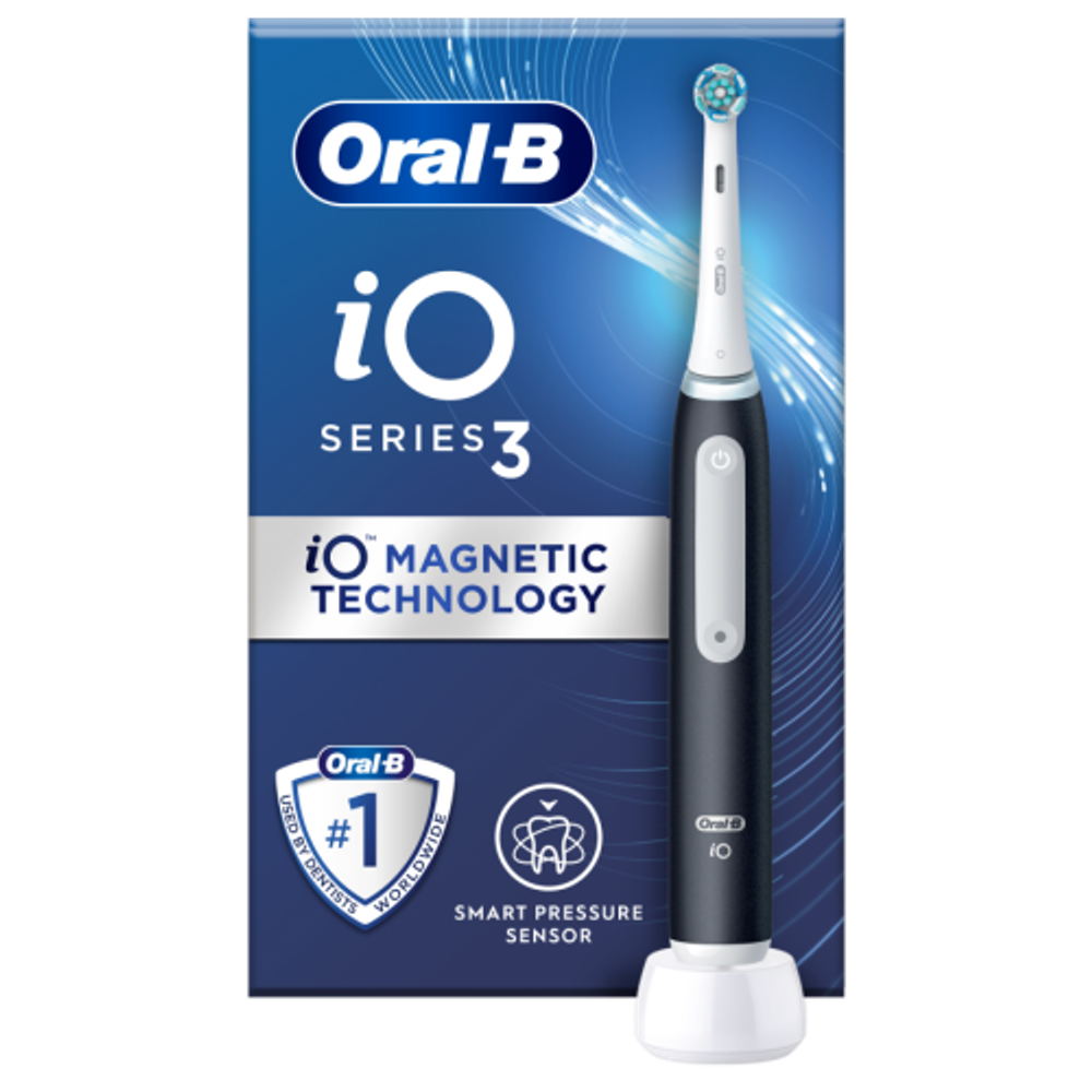 Oral B elekrična četkica za zube iO SERIES 3 BLACK slika 1
