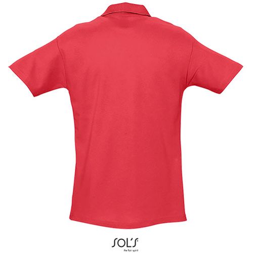 SPRING II muška polo majica sa kratkim rukavima - Crvena, XL  slika 6