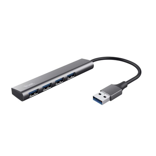 Trust adapter USB-A/4x USB-A, Halyx (24947) slika 1