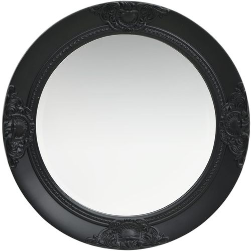 Zidno ogledalo u baroknom stilu 50 cm crno slika 16