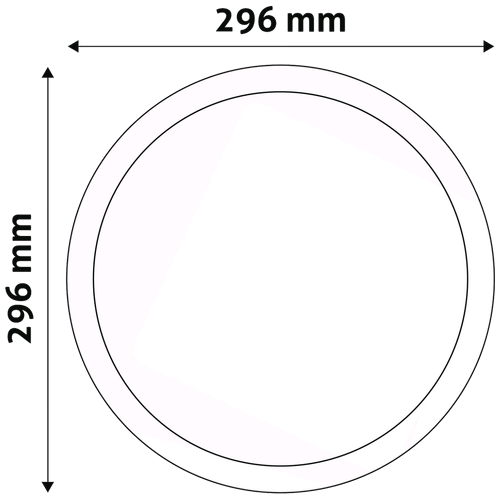 Avide Plafonjera LED, ugradna, 24W, 2000 lm, 4000K, IP20 - ACRPNW-R-24W-ALU slika 3