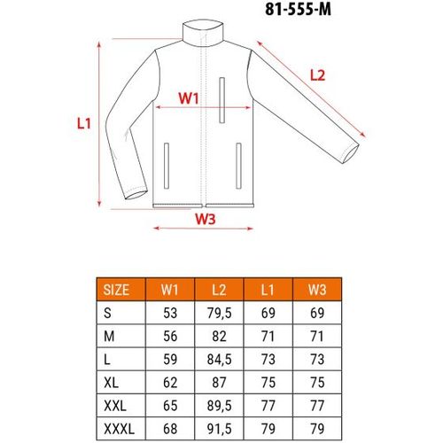 NEO TOOLS Dukser softshell  XXL slika 3