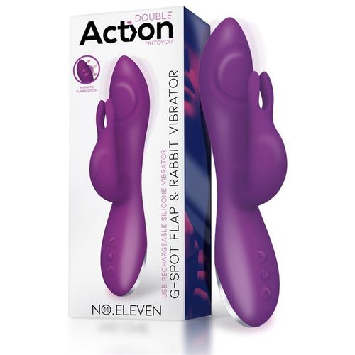 Action No.Eleven G-Spot and Rabbit Double Function Vibrator slika 8