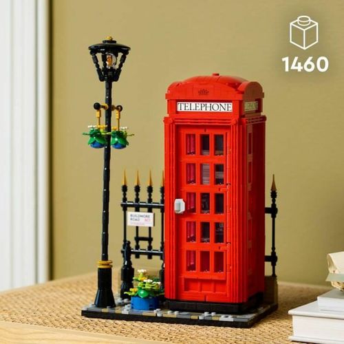 Lego Set za Gradnju Crvene Telefonske Kabine iz Londona slika 2