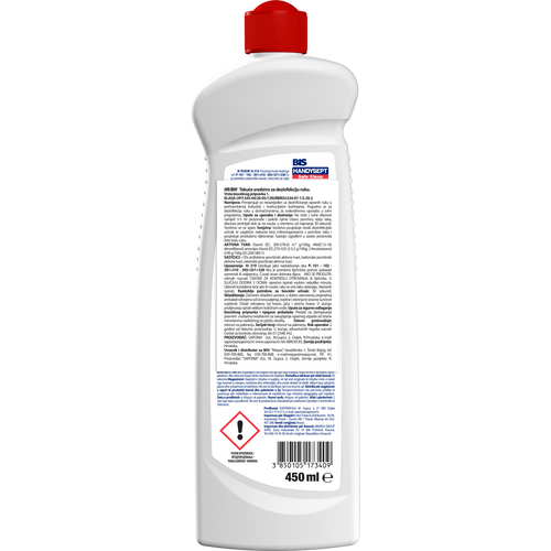 Bis Handysept Safe clean 450 ml slika 2