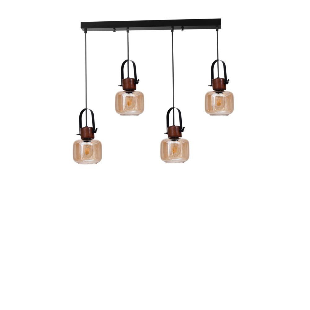 Opviq Luster 574, med, orah, crna slika 2