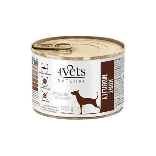 4Vets Natural Dog Veterinarska Dijeta Joint Mobility 185g slika 1