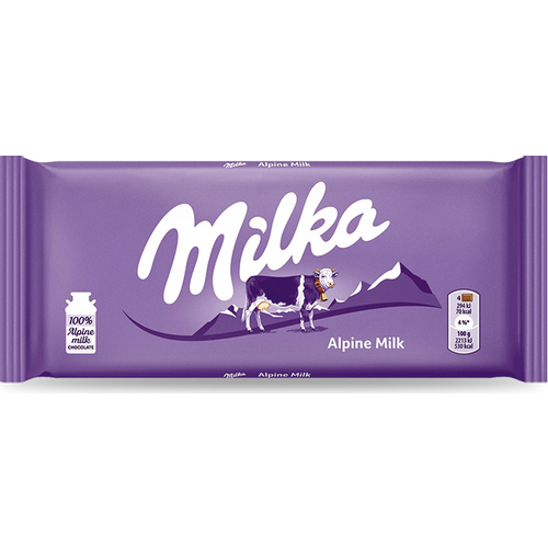 Milka Čokolada Alpsko Mlijeko 80g slika 1