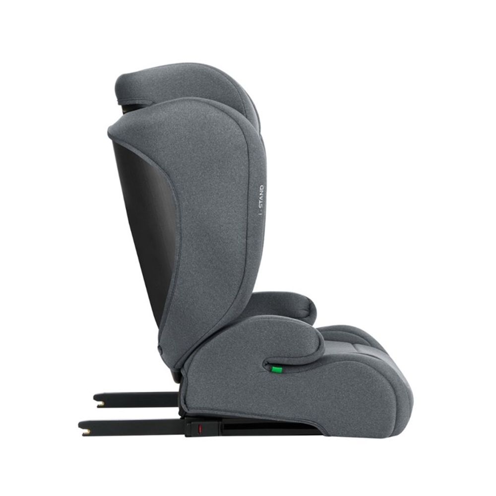 Kikka Boo Autosjedalica I-Stand i-Size 100-150 cm Isofix, Dark Grey slika 5