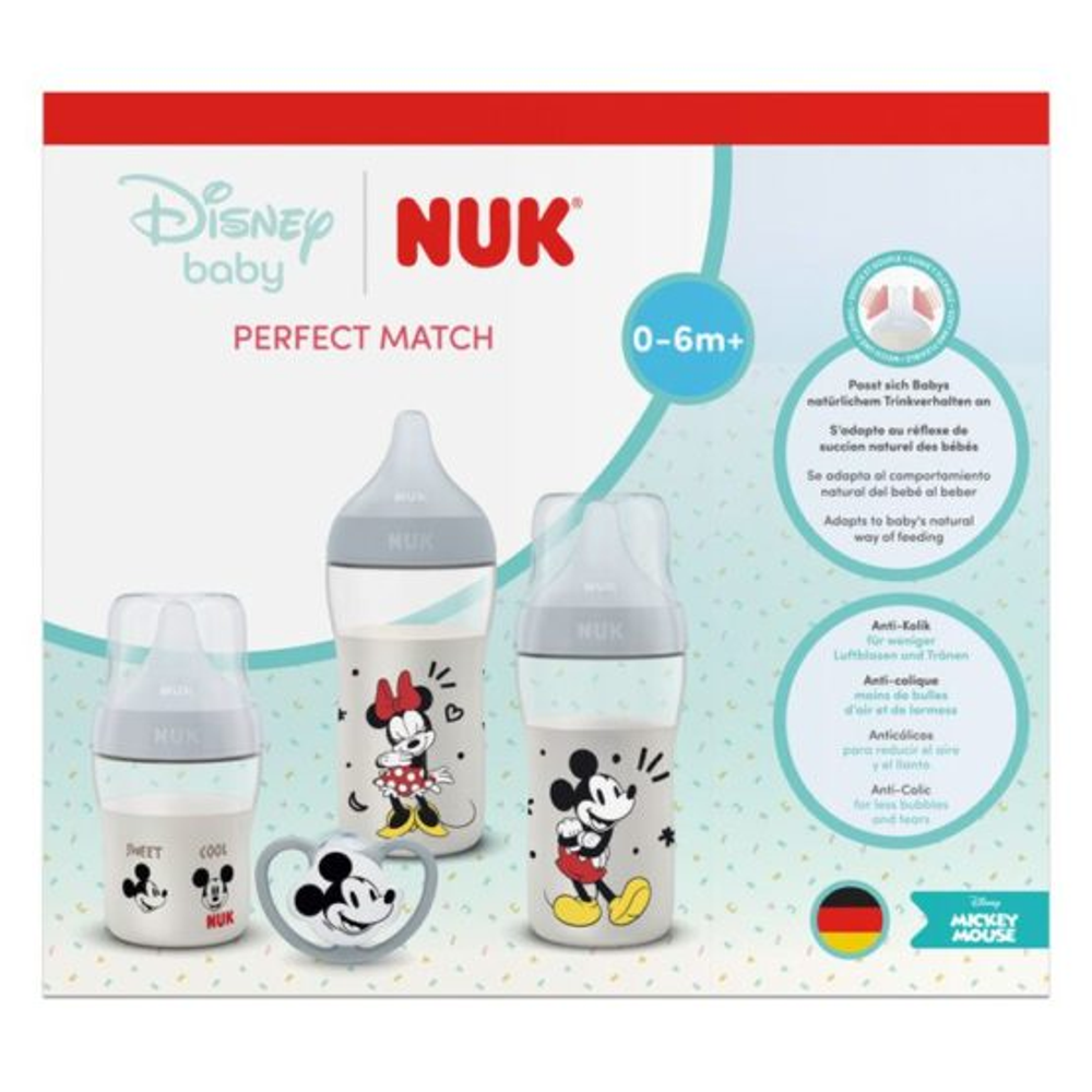 NUK Set za novorođenče Perfect Match Disney Baby 0-6m+ slika 3