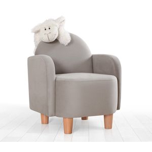 Nock - Sivi Dječiji Wing Chair