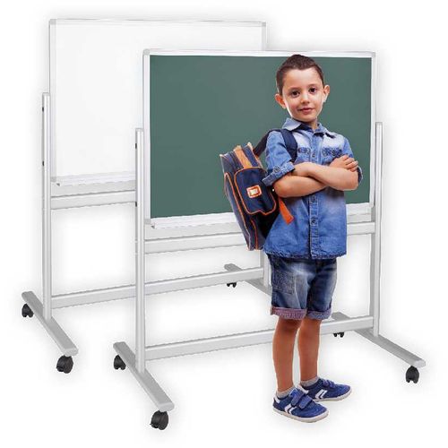 Tabla bela/zelena dvostrana 2x3 TDSK96 60X90 EDU KIDS slika 1