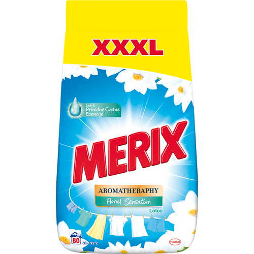 Merix Prašak za veš  Lotos  7.2 kg , 80 pranja XXL slika 1