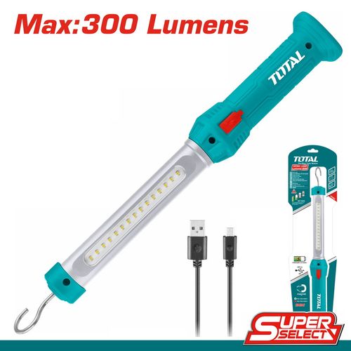 TOTAL Baterijska radna LED lampa, viseća, punjiva TWLI35261 slika 1