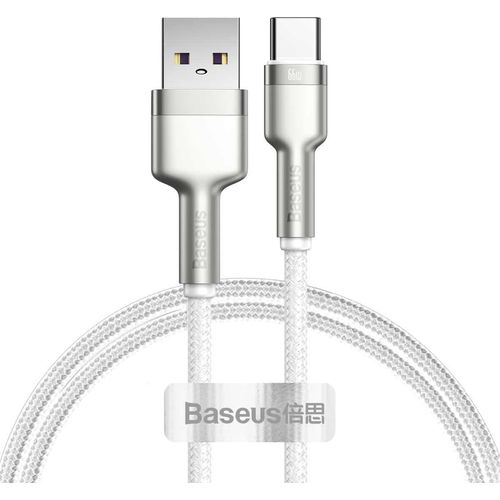 USB kabel za USB-C Baseus Cafule 66W 1m (bijeli) slika 2