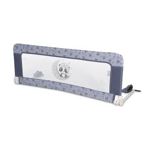 Lorelli Zaštitna ogradica za krevet Safety Night 127cm, Cool Grey Pandas Oxford