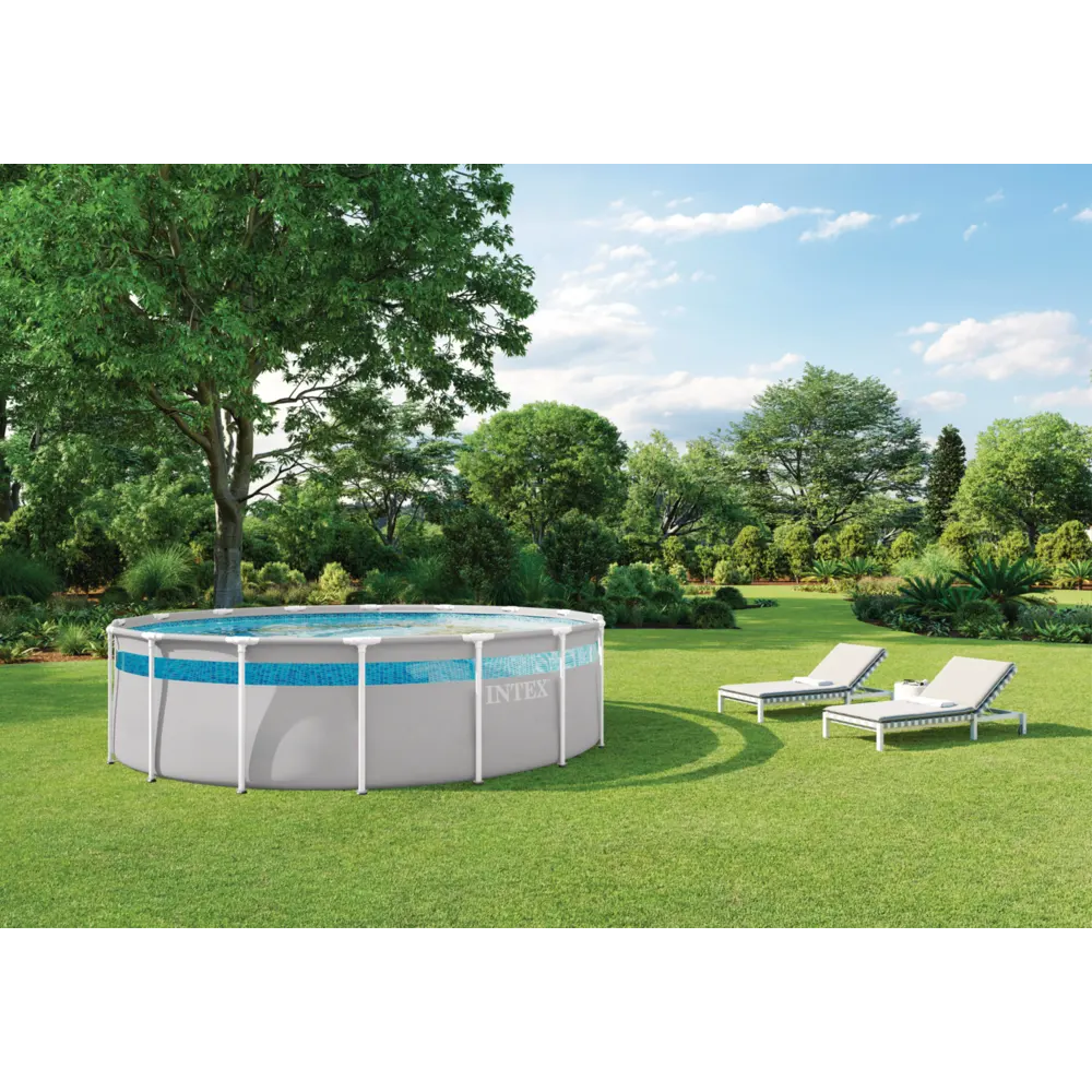 Intex montažni bazen Prism Frame Clearview 488x122cm - 26730ND slika 3